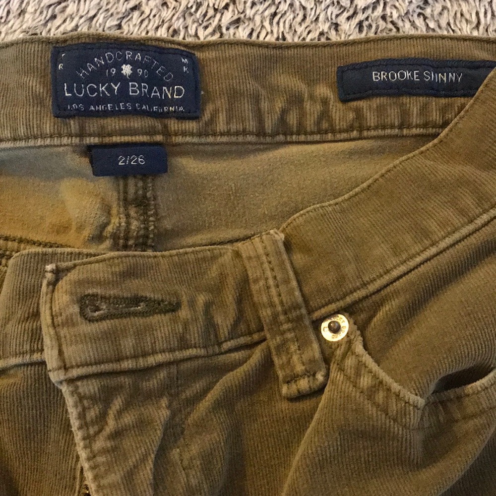 Lucky Olive Cords